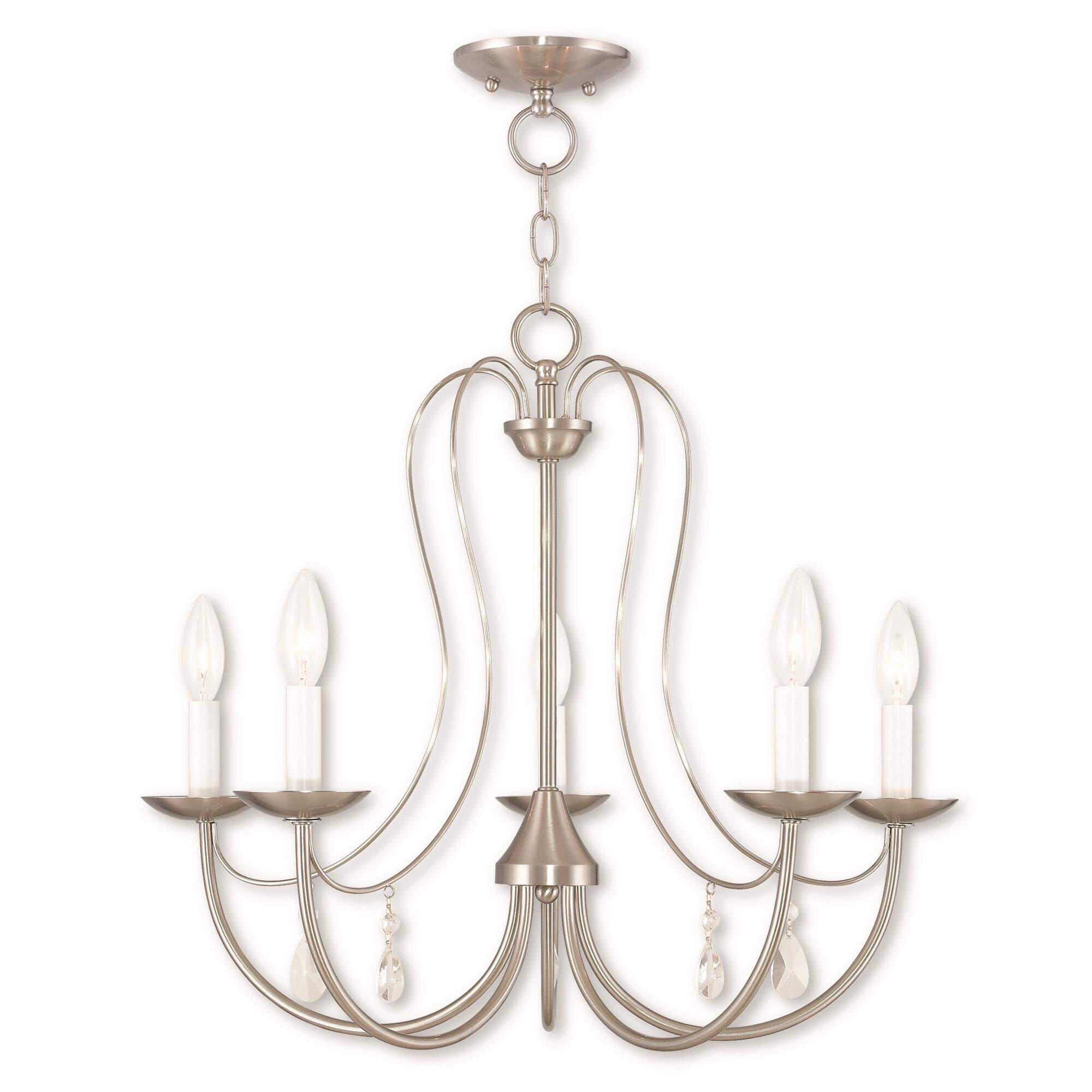 Mirabella 24 Inch 5 Light Chandelier by Livex Lighting